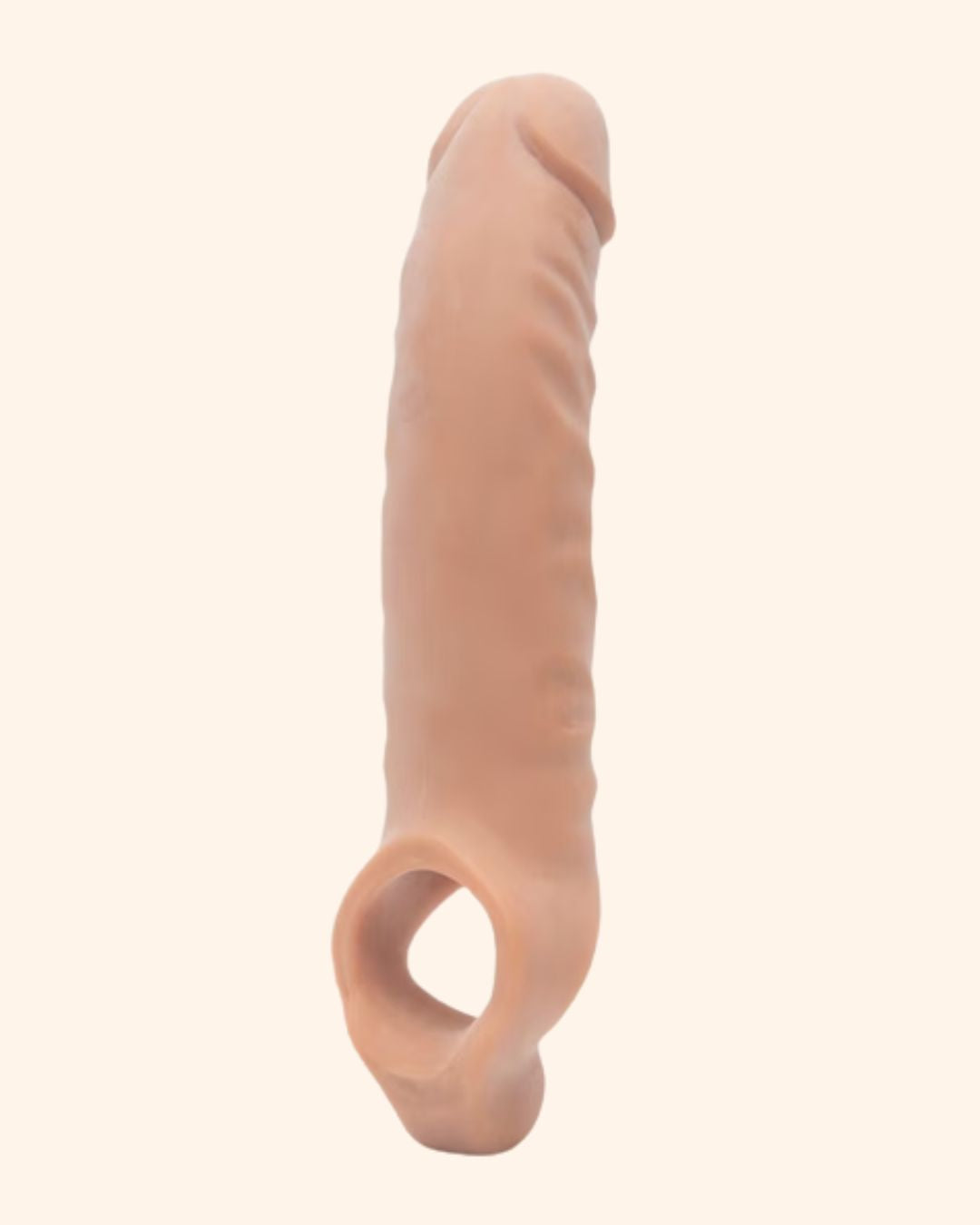 RealFeel Silicone Penis Sleeve Extender with Ring