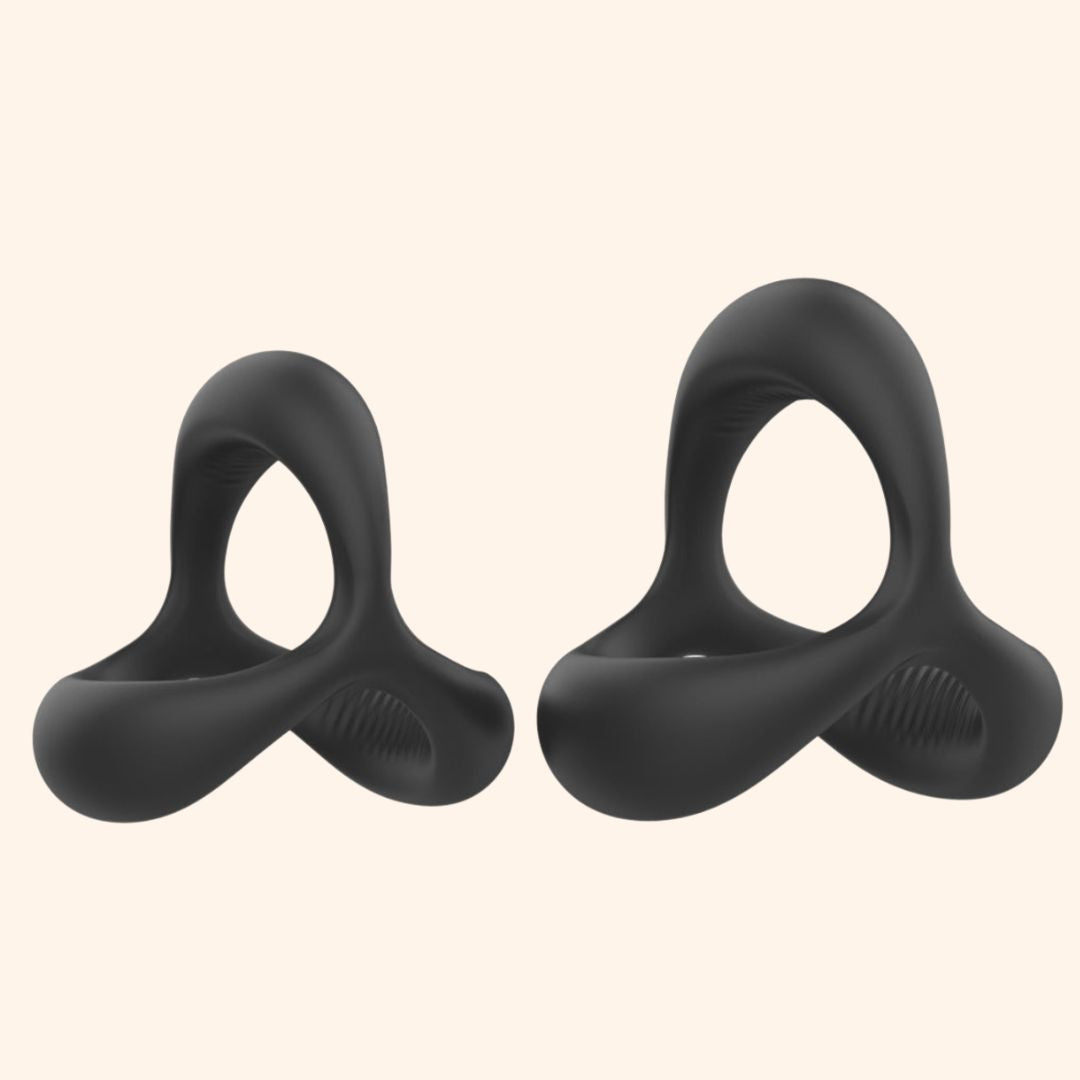 Triple Support Silicone Cock Ring