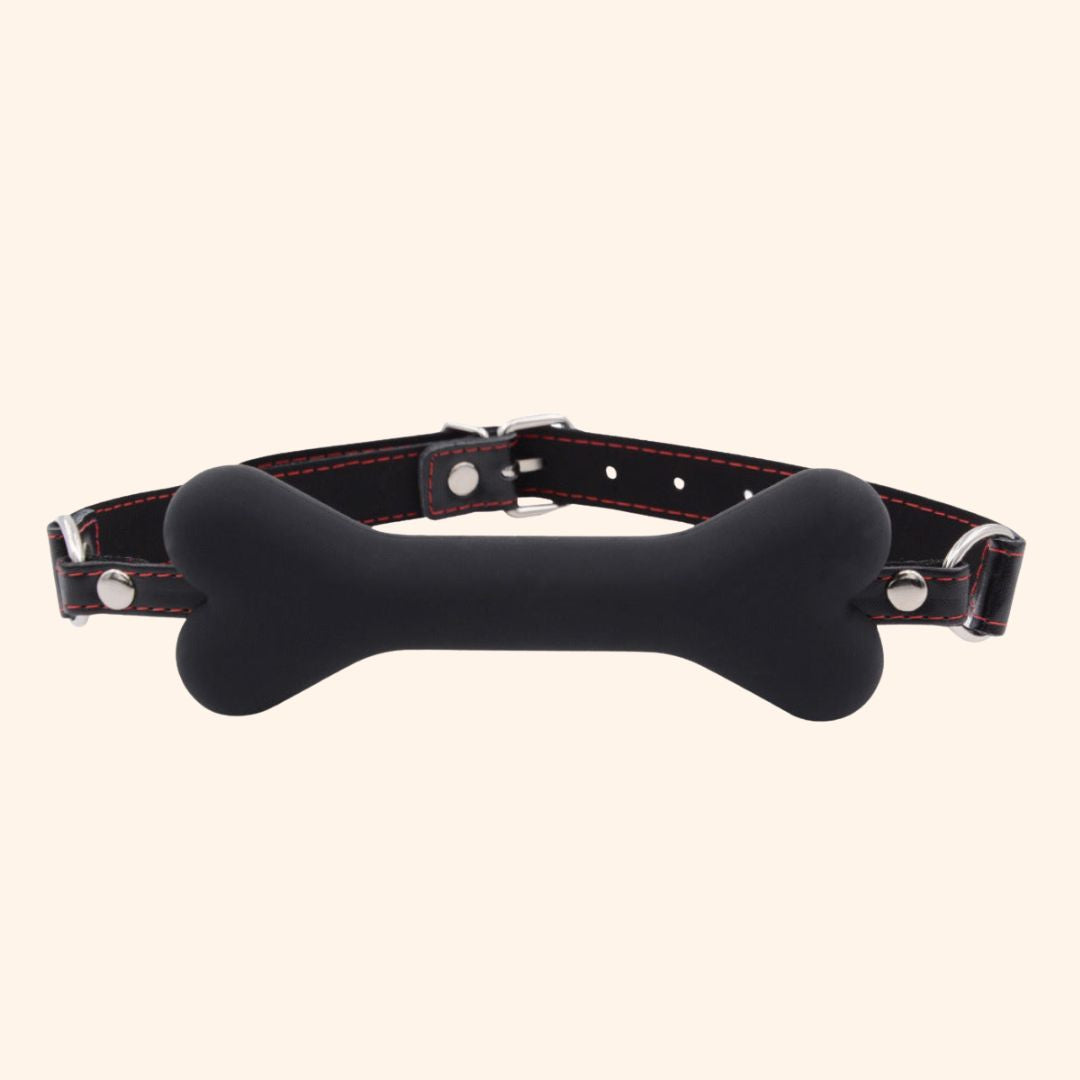 Bone-Shaped Silicone Gag