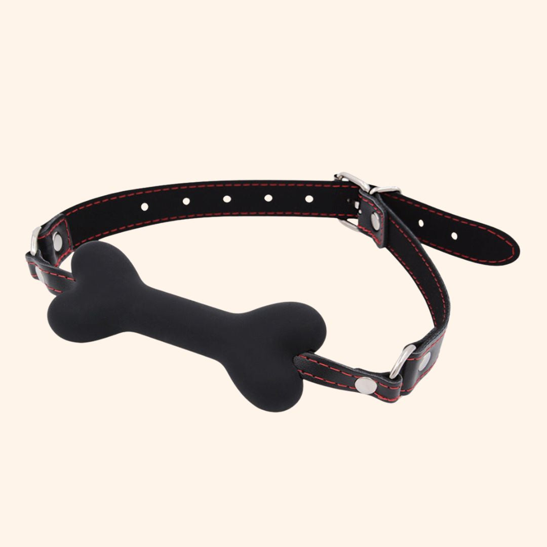 Bone-Shaped Silicone Gag
