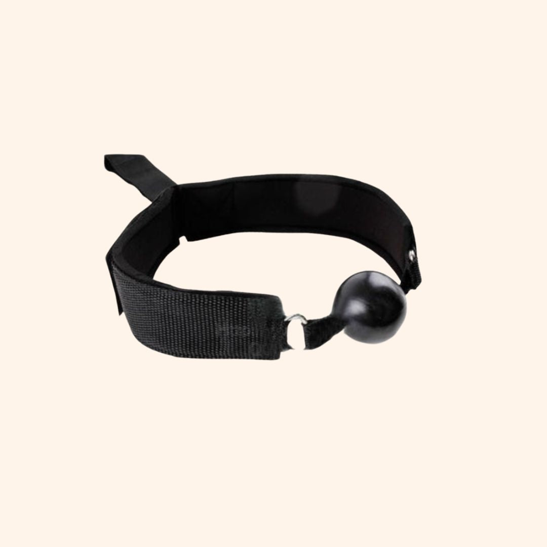 Adjustable Wicked Woof Gag with Restraints