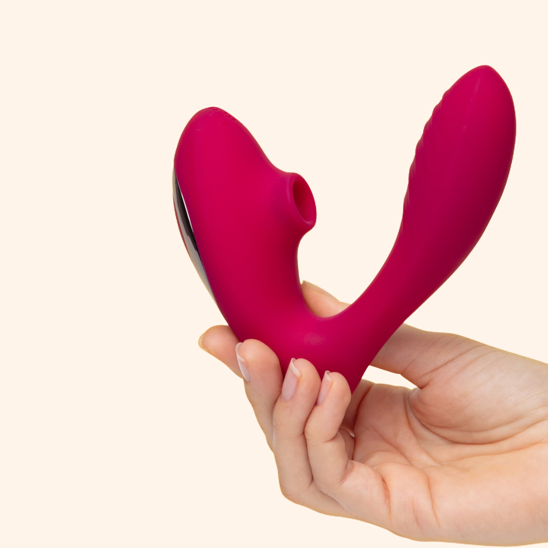 DualWave G-Spot & Suction Vibrator