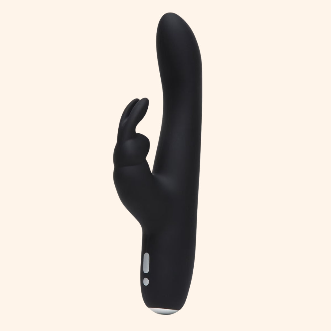 Black Dual-Action Rabbit Vibrator
