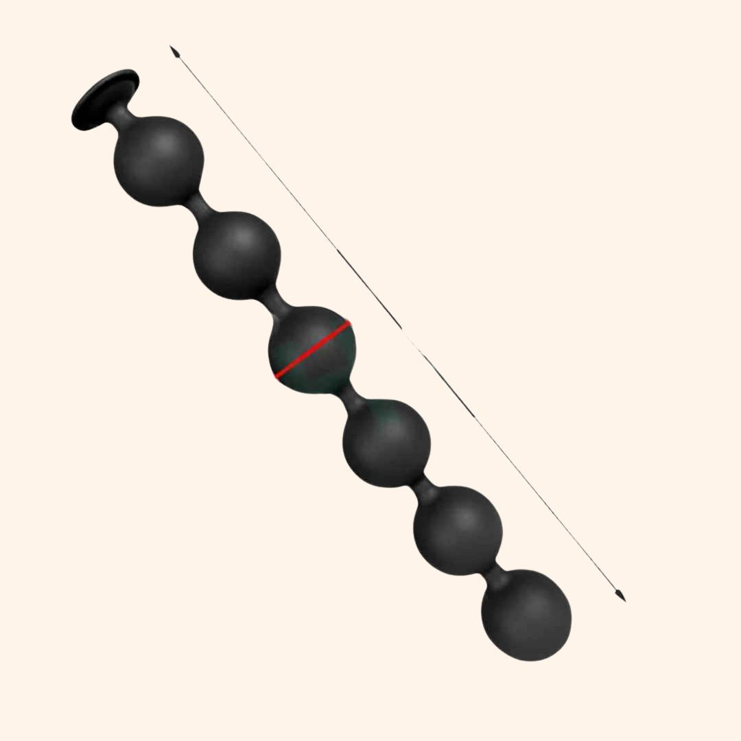 Silicone Anal Beads