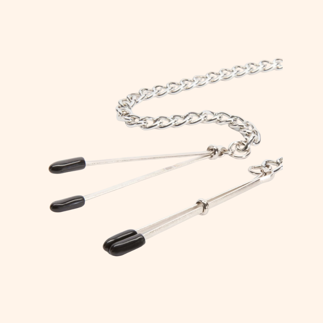Adjustable Nipple Clamps with Chain