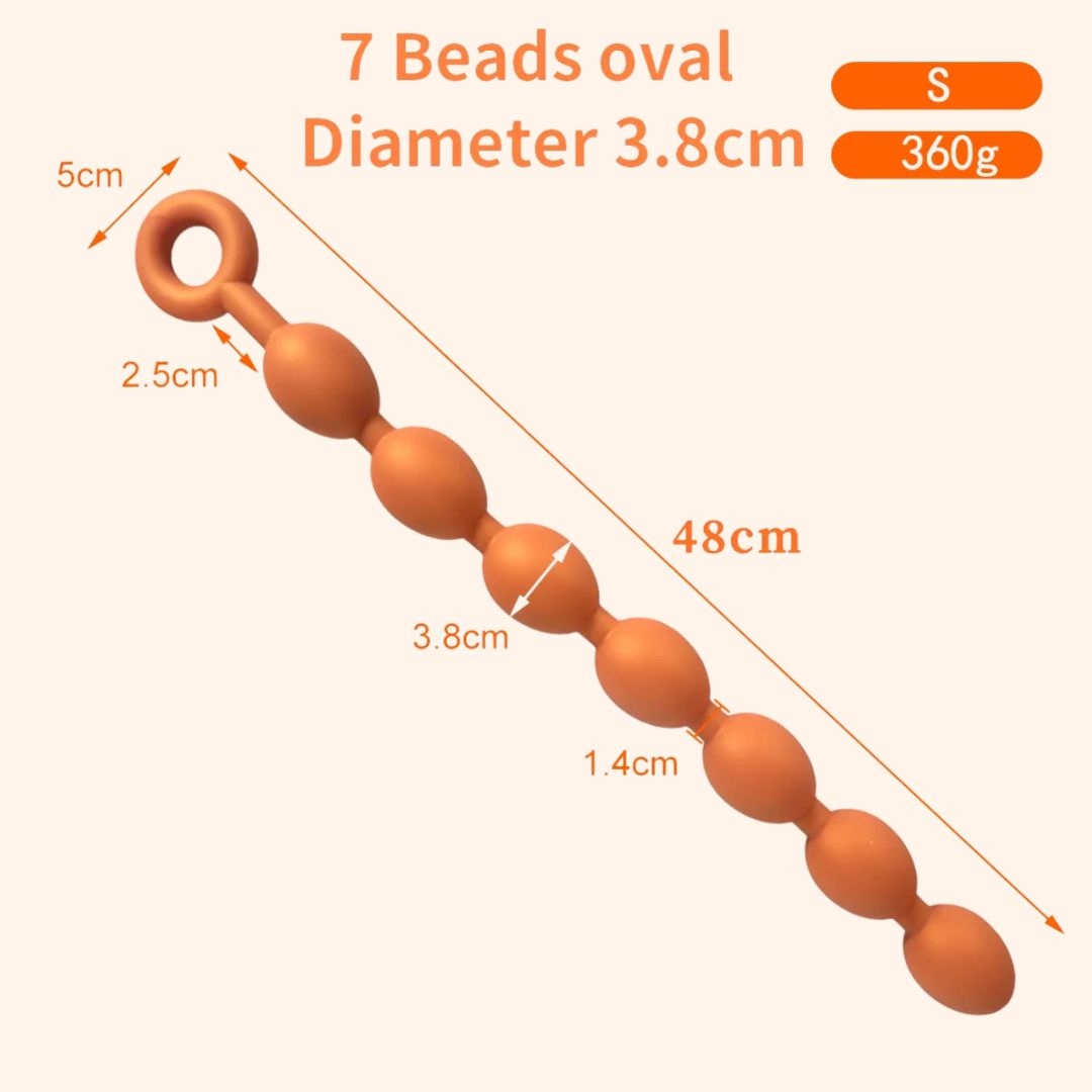 Silicone Anal Beads