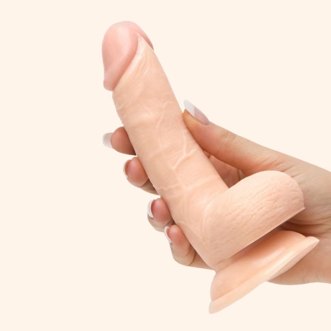 RealFeel Dual Density Dildo with Suction Base
