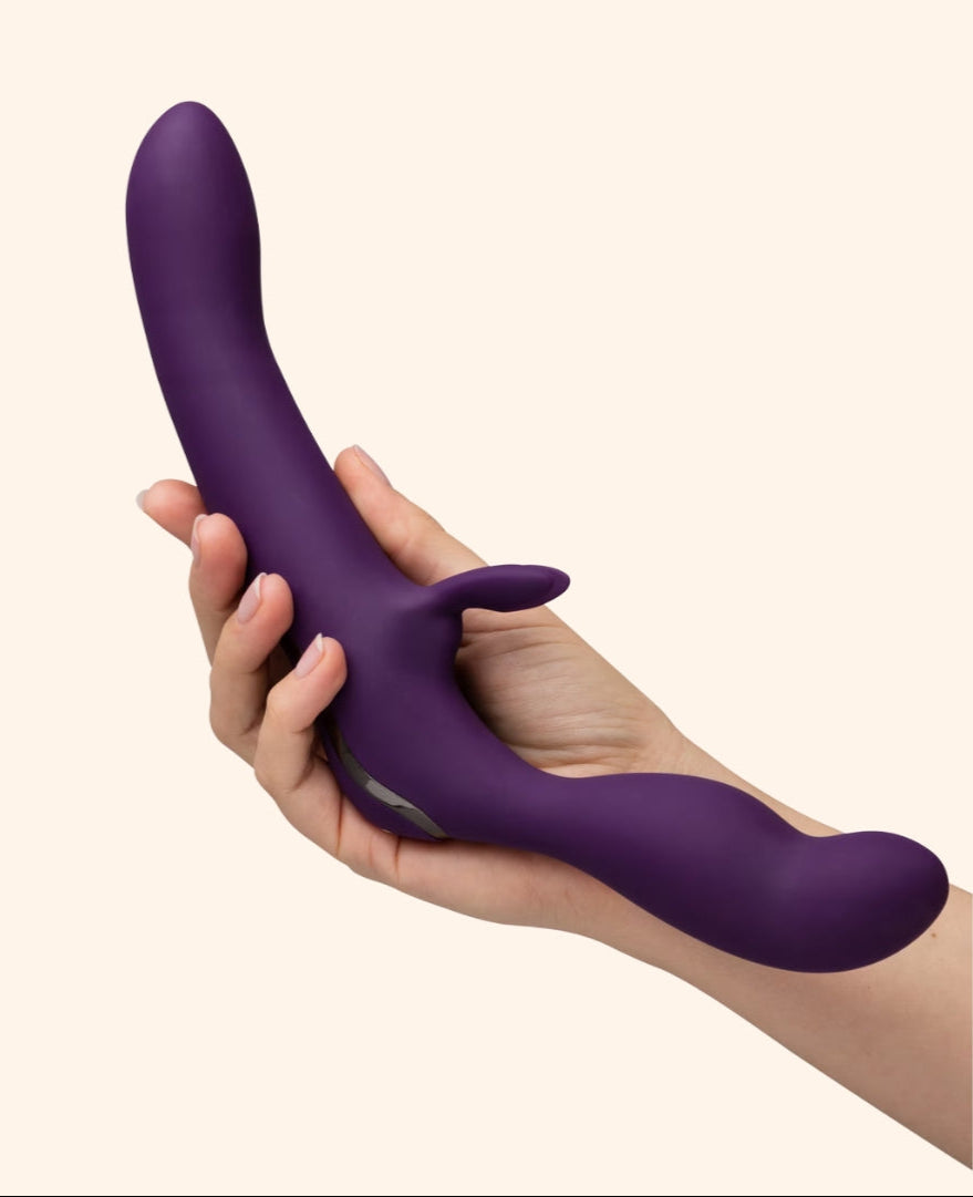 Flexible Dual-Ended Vibrator with Adjustable Shaft