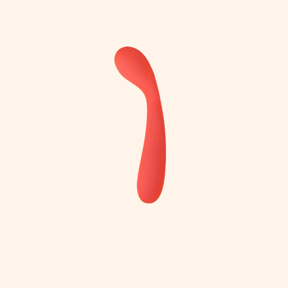 Slim G-Spot Vibrator – Curved Silicone Pleasure Toy