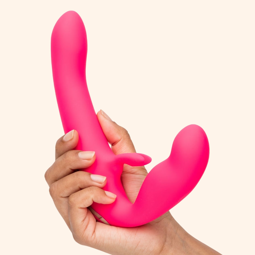 Dual Motor Flexible Rabbit Vibrator