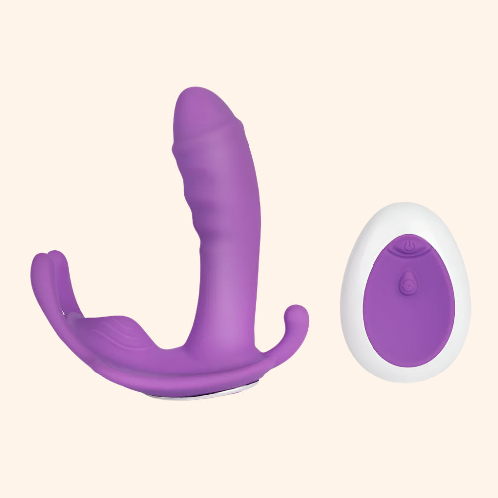 Remote Prostate Massager – Dual Stimulation Vibrating Toy