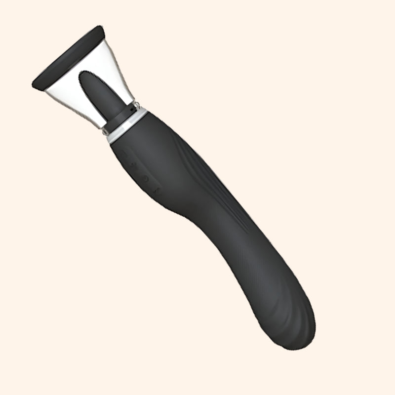 Multi-Speed Vibrating Suction Dildo – Silicone Pleasure Toy for Intense Stimulation