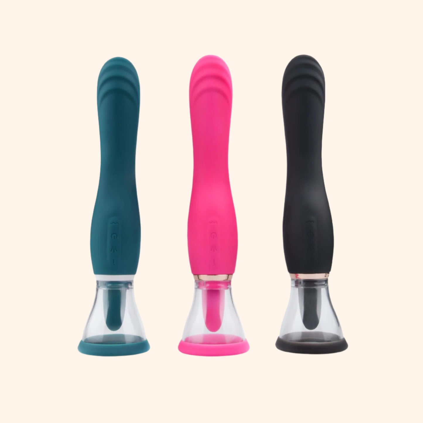 Multi-Speed Vibrating Suction Dildo – Silicone Pleasure Toy for Intense Stimulation