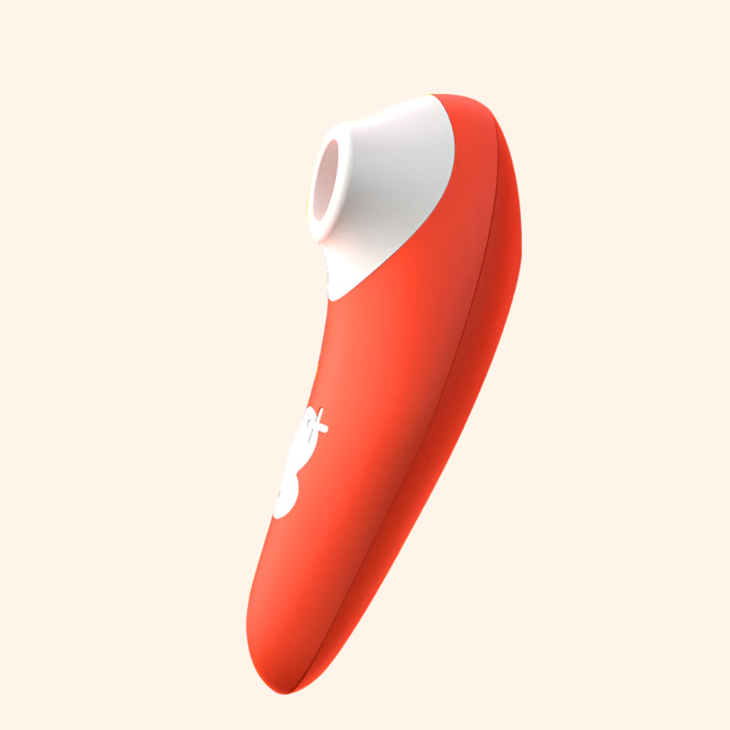 Red Clitoral Suction Vibrator – Intense Pleasure, Compact & Rechargeable