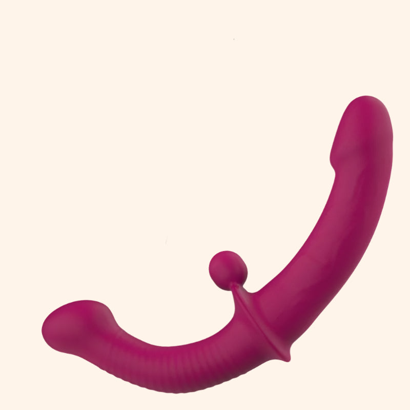 Strapless Double-Ended Dildo – Ergonomic, Silicone, Couple’s Play