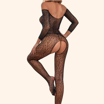 Wild Instinct Leopard Print Bodysuit