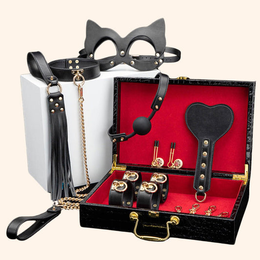 Deluxe Leather BDSM Set