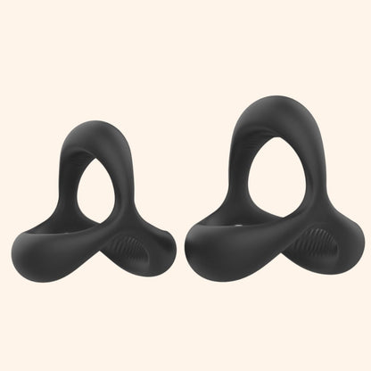 Triple Support Silicone Cock Ring