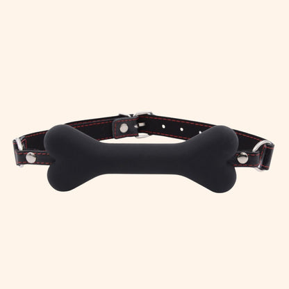 Bone-Shaped Silicone Gag