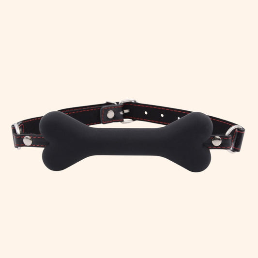 Bone-Shaped Silicone Gag
