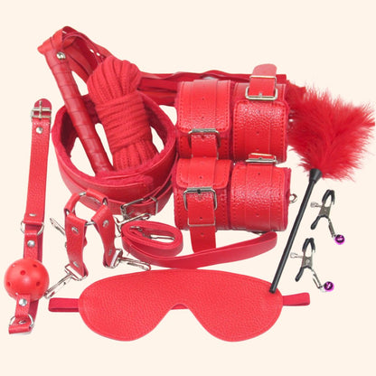 Plush BDSM Restraint Set