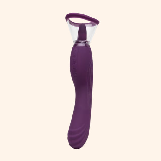 Luxury Curved G-Spot Vibrator with Grip Loop