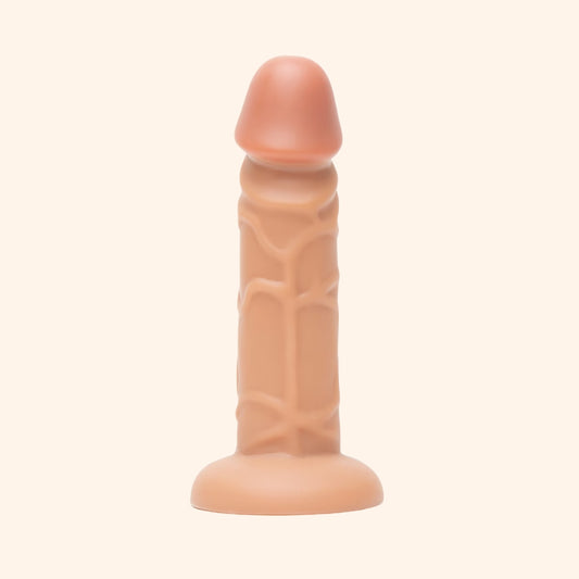 Realistic Silicone Dildo with Suction Base