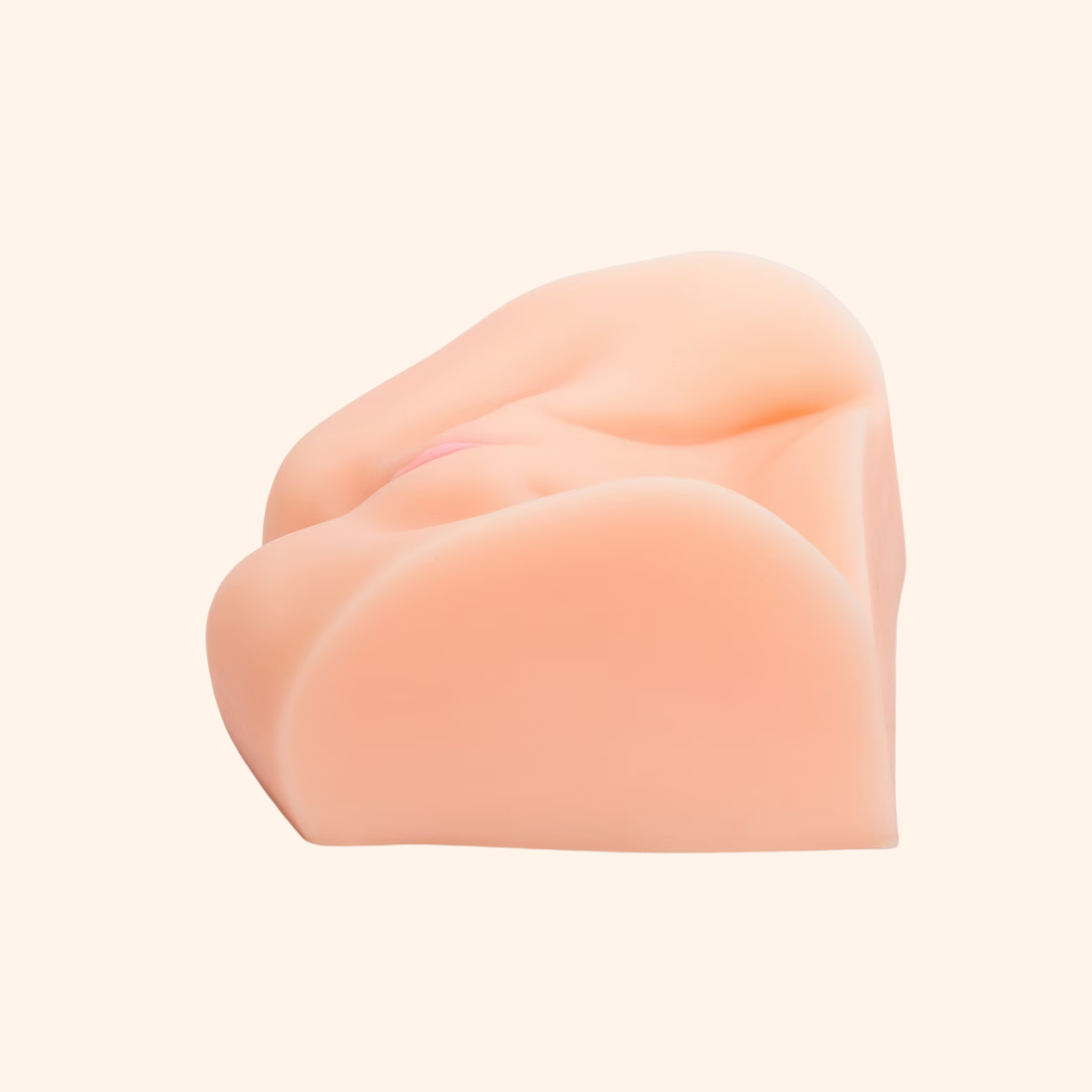 Realistic Dual-Entry Silicone Pleasure Toy