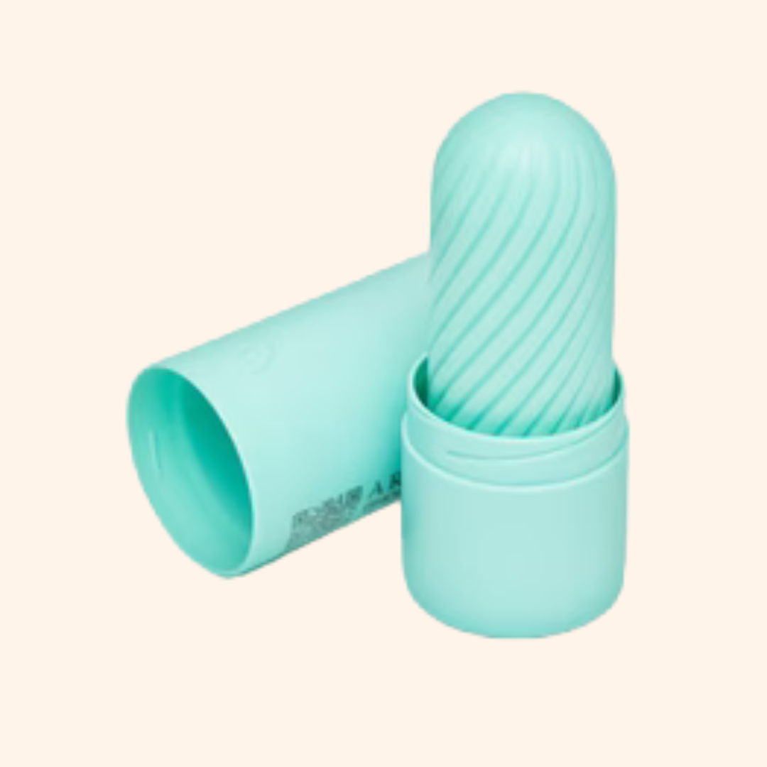 Textured Silicone Reusable Stroker Sleeve