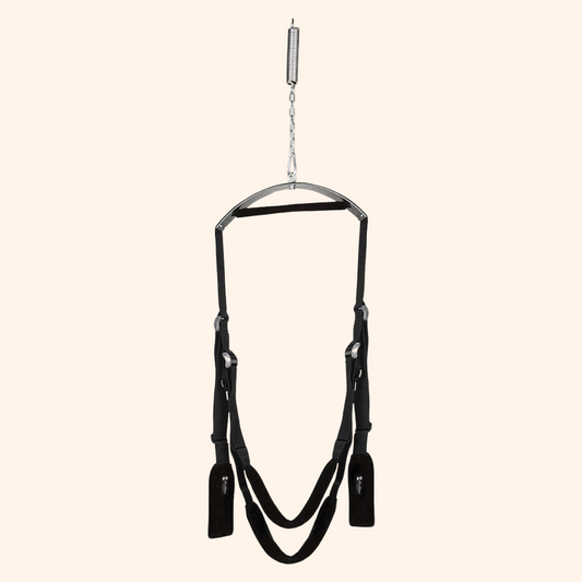 Bondage Collar with Adjustable Spring Chain
