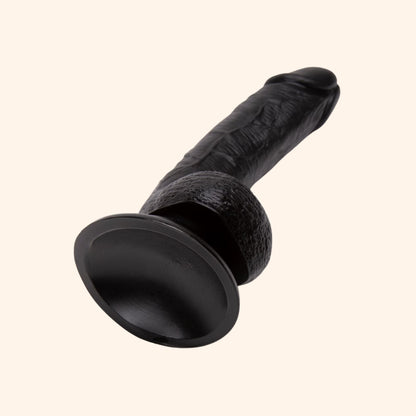 Realistic Black Dildo with Suction Base