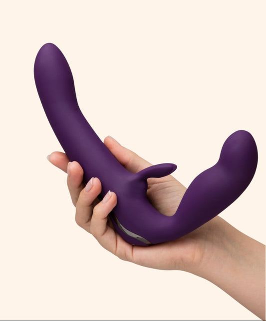 Flexible Dual-Ended Vibrator with Adjustable Shaft