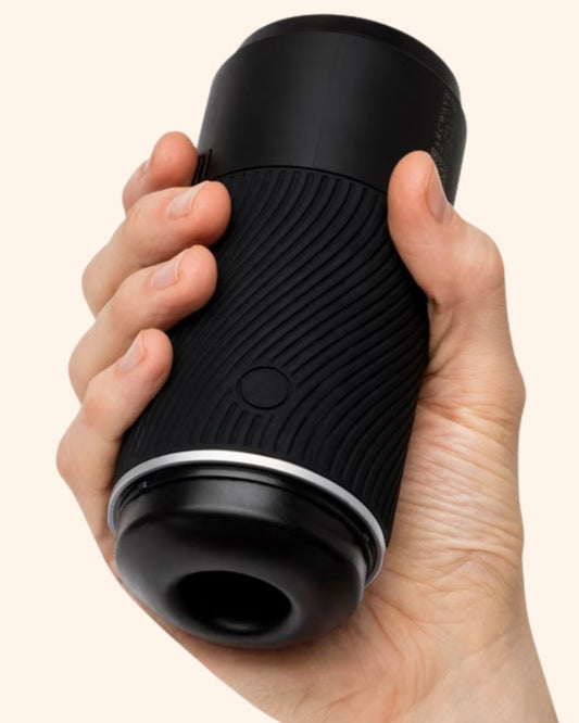 Dual-Entrance Silicone Suction Control Male Stroker