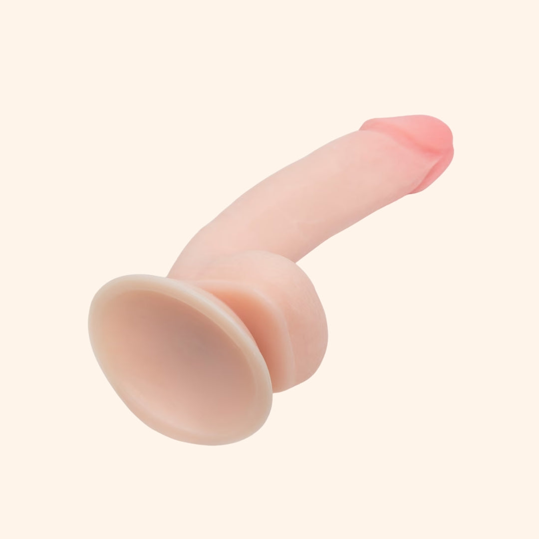 Slim Realistic Dildo with Suction Cup
