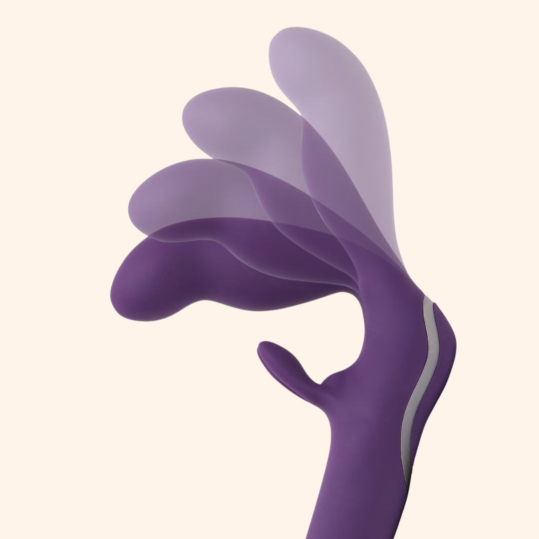 Dual Flex Curve Vibrator with Thrusting Motion