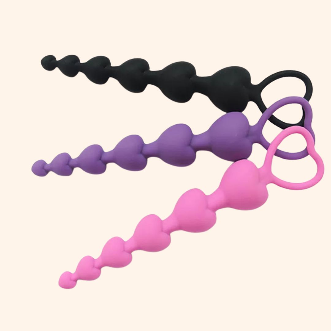 Cute Silicone Anal Beads