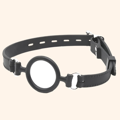 Silicone O-Ring Gag – Adjustable Breathable Mouth Restraint