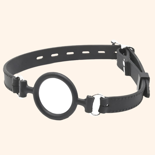 Silicone O-Ring Gag – Adjustable Breathable Mouth Restraint