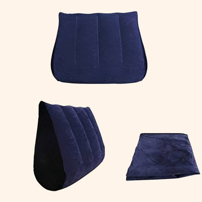 Inflatable Positioning Wedge – Portable Intimacy Pillow