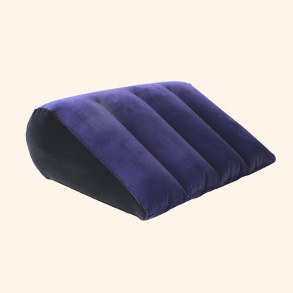 Inflatable Positioning Wedge – Portable Intimacy Pillow