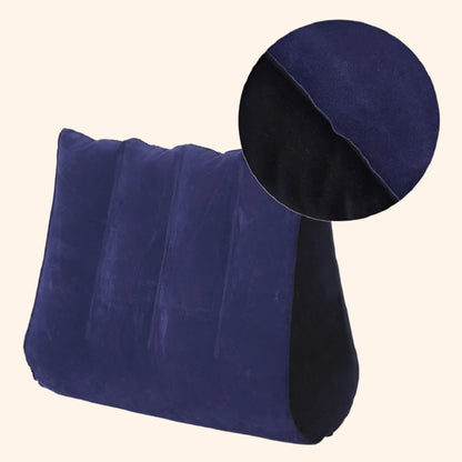 Inflatable Positioning Wedge – Portable Intimacy Pillow