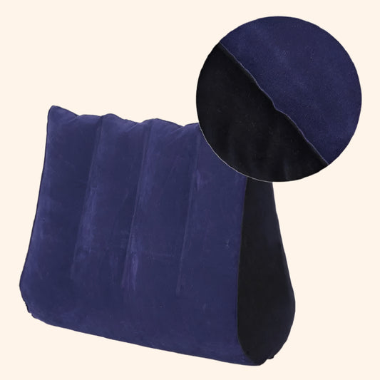 Inflatable Positioning Wedge – Portable Intimacy Pillow