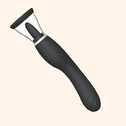 Multi-Speed Vibrating Suction Dildo – Silicone Pleasure Toy for Intense Stimulation