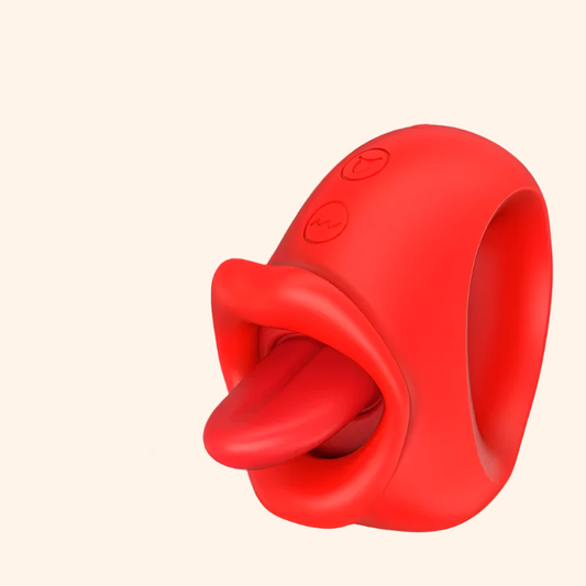 Tongue Vibrating Ring – Licking Sensation Pleasure Toy