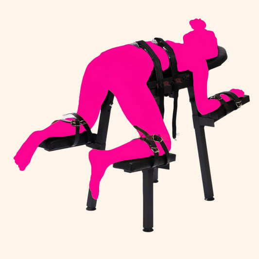 Bondage Positioning Bench – Adjustable Restraint Chair
